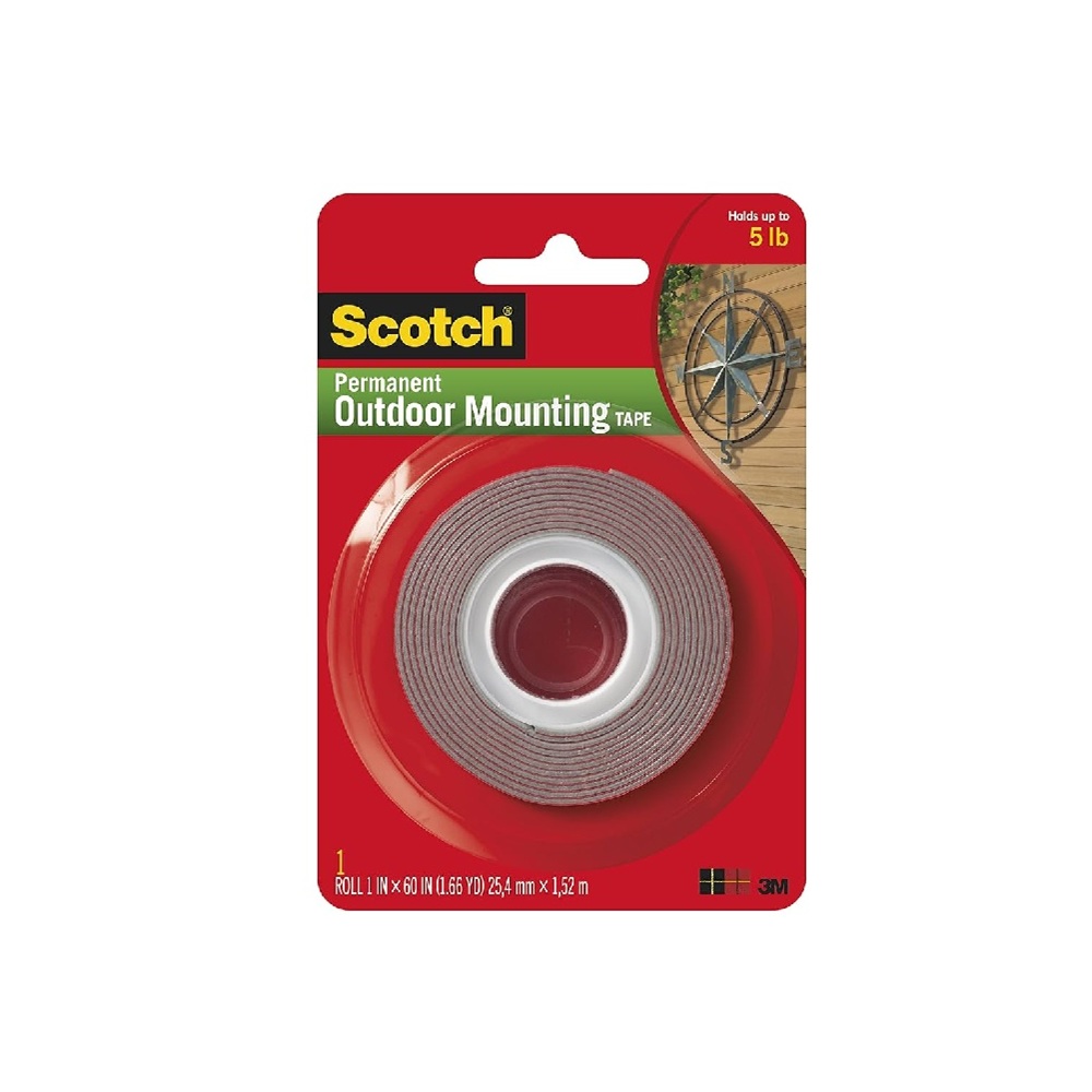 3M Scotch Outdoor Mouting Tape 4011 25.4mm 1.5m 1r 3M SCOTCH MOUNTING TAPE OUTDOOR 4011 25.4MM X 1.5M 1R - Image 1