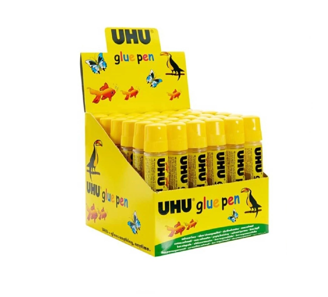 UHU GLU PEN 40146 50ML 1 BOX 36BTL UHU GLUE PEN 40146 50ML 36BTL - Image 1