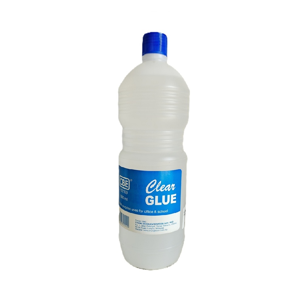 CBE clear glue 1000ml CBE CLEAR GLUE 1000ML 1BTL - Image 1