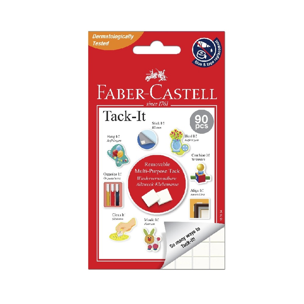 FC-tack-it 90pcs FABER-CASTELL TACK-IT 50/75G 90/120PCS - Image 1