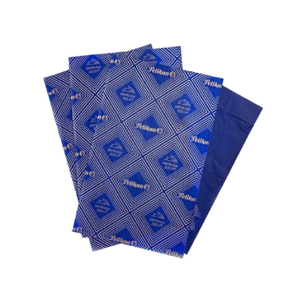 Pelikan plenticopy 200H 8.25in X 13in blue PELIKAN CARBON PAPER PLENTICOPY 200H BLUE 8.25"X13" 1PC - Image 1