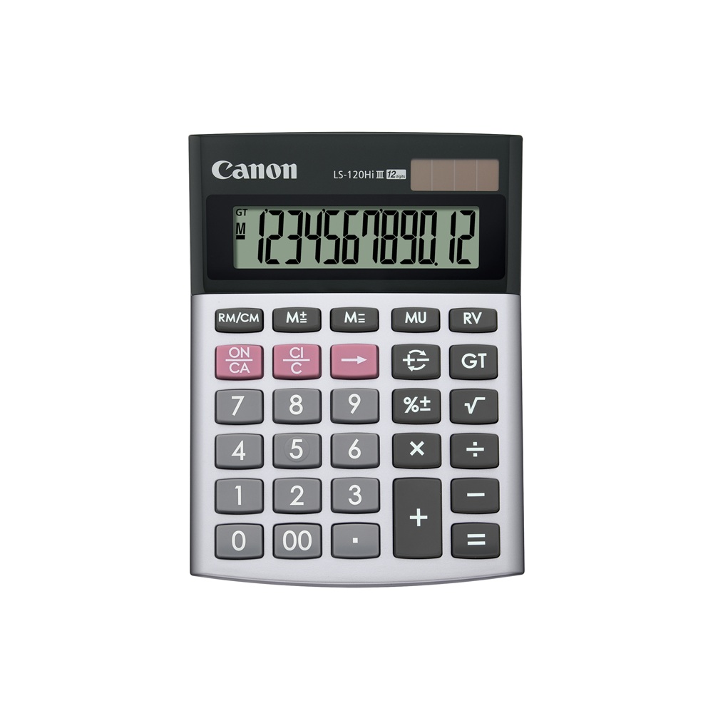 CANON 12D LS-120HI III CALCULATOR CANON 12D LS-120HI III CALCULATOR - Image 1
