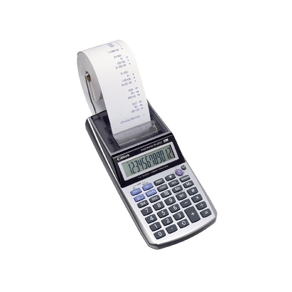 CANON 12D P1-DTSC PALM PRINTER CALCULATOR CANON 12D P1-DTSC PALM PRINTER CALCULATOR - Image 1