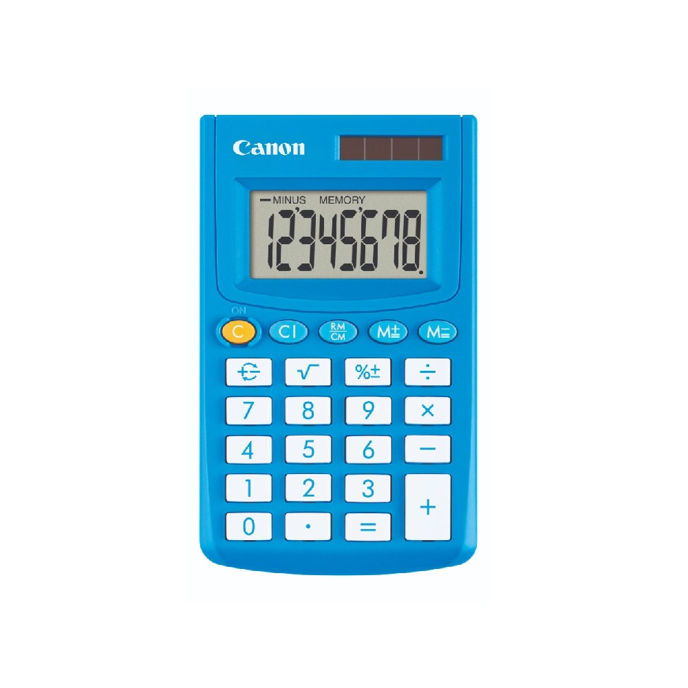 CANON 8D LS-270V II winter blue calculator CANON 8D LS-270V II WINTER BLUE CALCULATOR - Image 1